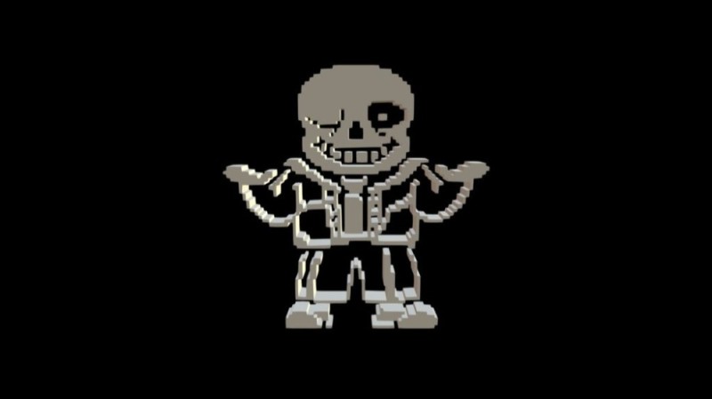 Create meme: sans pixel on a black background, undertale , sans undertale