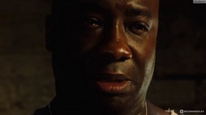 Create meme: John Coffey cries, John Coffey