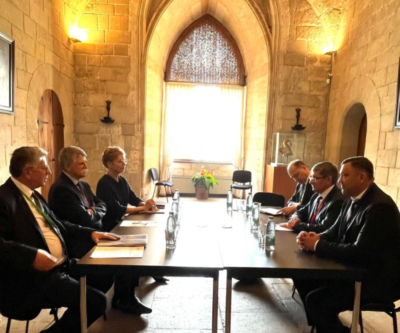 Create meme: male , meeting , Meeting of Ministers