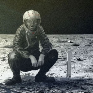 Create meme: the Americans on the moon, slav squat