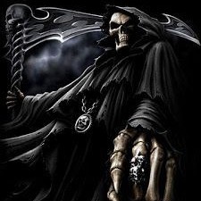 Create meme: death , grim reaper art, grim reaper 