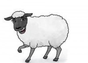 Создать мем: овца мультяшная, мультяшный барашек, барашки векторное изображ