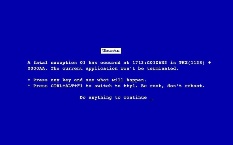 Create meme: screen of death, windows error blue screen, blue screen 