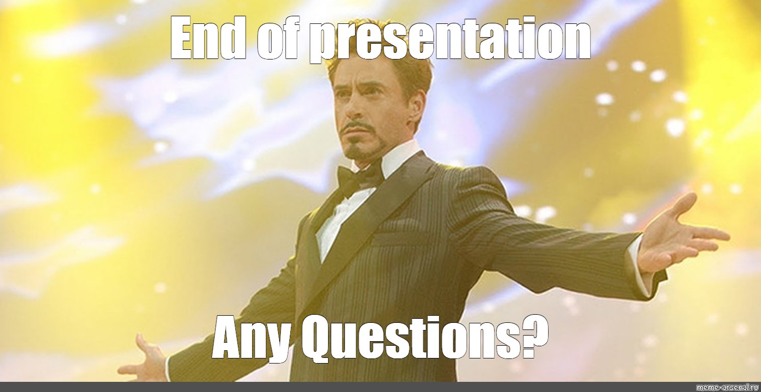 any question presentation meme