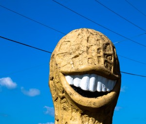 Создать мем: of peanut statue джорджия, джимми картер арахис, памятник арахису в штате джорджия