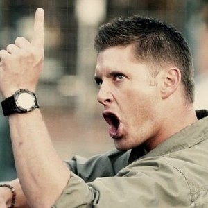 Create meme: TV series supernatural, Jensen, supernatural