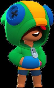 Create meme: brawl stars character, Leon brawl stars, in brawl stars