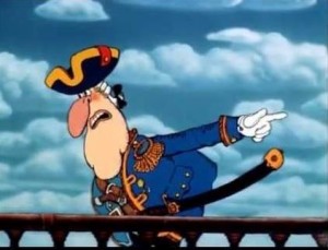 Создать мем: капитан флинт мультик, остров сокровищ мультфильм 1988, остров сокровищ