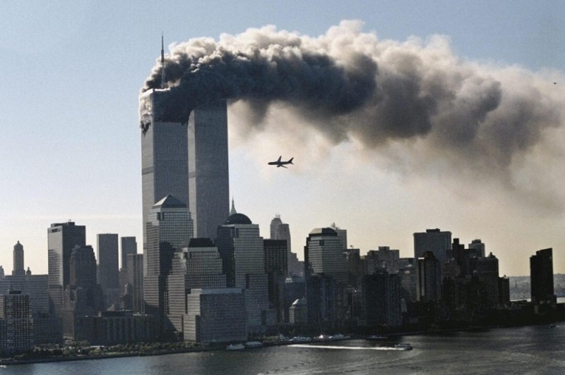 Создать мем: september 11 attacks, башни близнецы нью йорк теракт, 11.09.2001 башни близнецы
