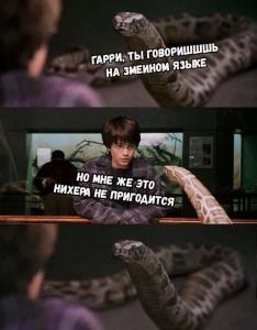 Create meme: Harry Potter snake, Harry Potter and the serpent memes, Harry Potter and the serpent meme