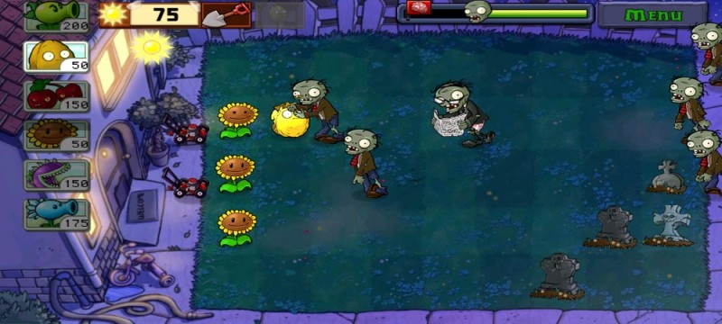 Создать мем: игра растения против зомби 2, растения против зомби 2 арена, zombie