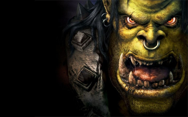 Create meme: game Warcraft, Orc from Warcraft, universe of warcraft