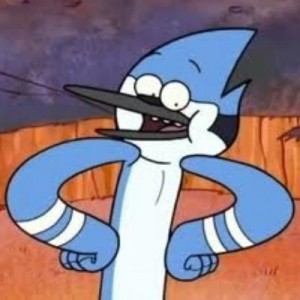 Create meme: mordekay, regular show mordecai, rigby