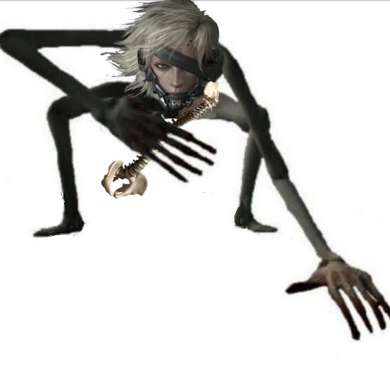 Create meme: Raiden , skeleton background, anime 