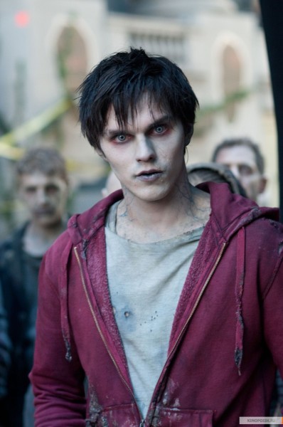 Create meme: Nicholas Holt is a zombie, Nicholas hoult , The warmth of our bodies