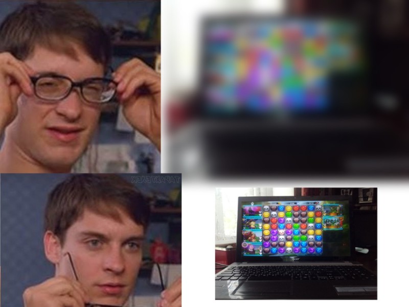 Create meme: Peter Parker glasses meme, memes, danil ryauzov vk