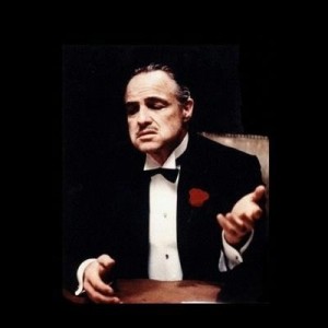 Create meme: doing it without respect, don Corleone meme, Don Corleone