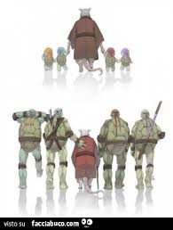 Create meme: Teenage mutant ninja turtles, teenage mutant ninja turtles splinter, tmnt sainw