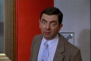 Create meme: rowan atkinson, of course you can, meme bin