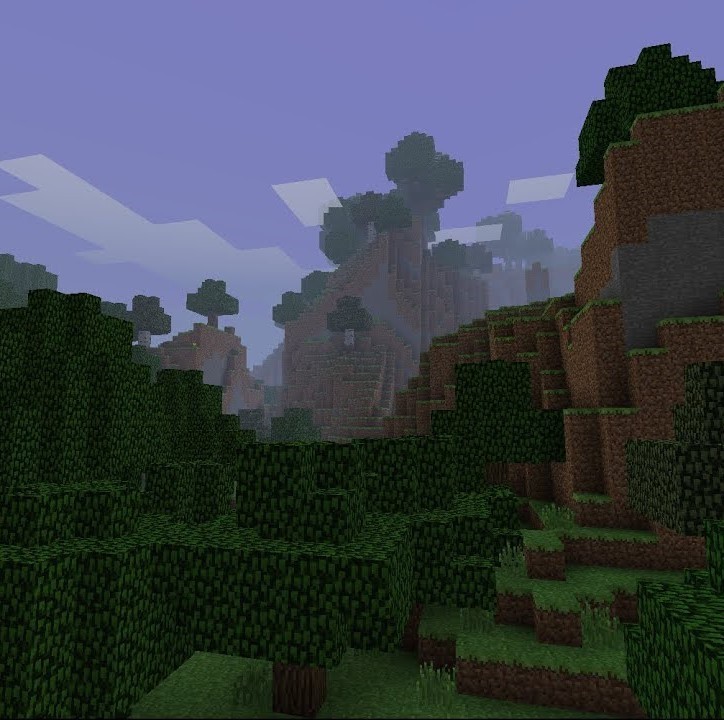 Create meme: old minecraft, Minecraft Nostalgia 2014, The paradise biome of minecraft