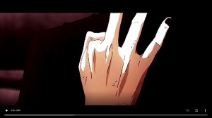 Create meme: Tokyo ghoul fingers, the Kaneko Ken fingers