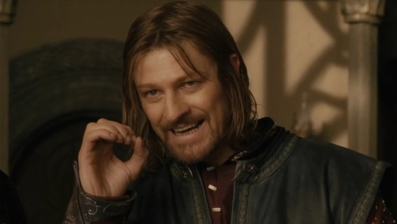 Create meme: meme Lord of the rings Boromir, Boromir Lord of the rings, Boromir meme 