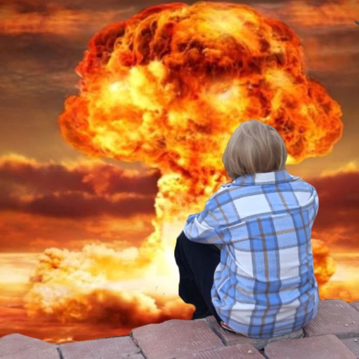 Create meme: the explosion , atomic bomb explosion, nuclear