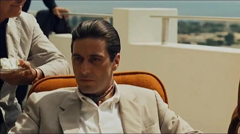 Create meme: al Pacino the godfather 2, Robert de Niro , michael corleone