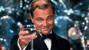 Create meme: Leonardo DiCaprio with a glass of, the great Gatsby, DiCaprio Gatsby