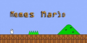 Create meme: memes Mario, game, Mario cat