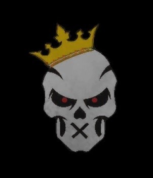 Create meme: darkness, the skull logo, jack gold