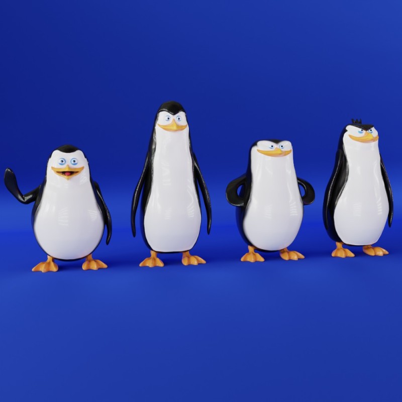 Создать мем: лос пингвинов, пингвины из мадагаскара шкипер, penguin