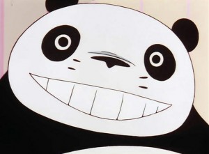 Создать мем: панда большая, аниме, панда мультик японский