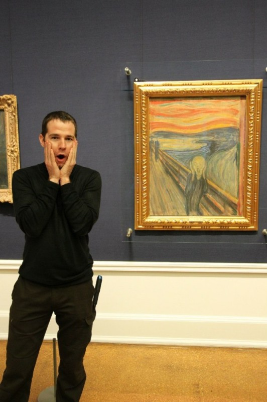 Create meme: Edvard Munch , edvard Munch creek original, Edward Munch the scream
