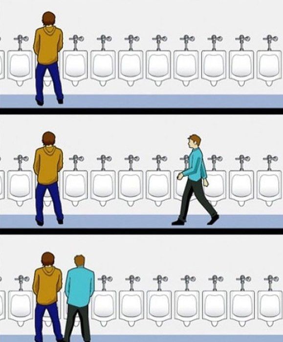 Create meme: meme with urinals template, toilet , blockchain