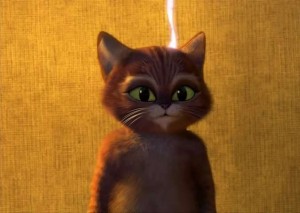 Create meme: the cat from Shrek, puss in boots