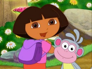 Create meme: Dora the Explorer let's help