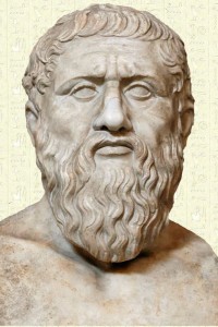 Create meme: philosopher Plato