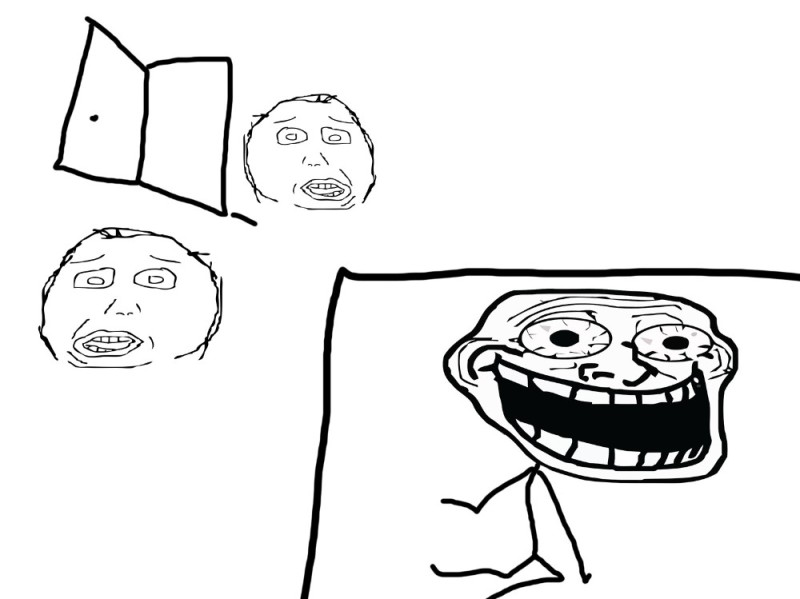 Create meme: create a comic , the trollface , the trollface comics