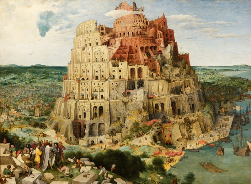 Create meme: The Tower of Babel by Peter Brueghel, brueghel the tower of babel, Pieter Bruegel the elder the tower of Babel