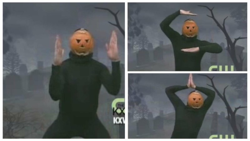 Create meme: pumpkin dance, no Hu I meme, pumpkin meme