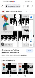 Создать мем: шаблон для одежды в роблоксе, макет для одежды в роблокс, roblox shirt