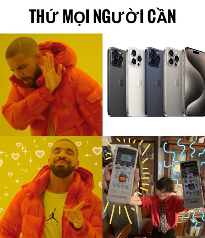Create meme: rapper Drake meme, Drake meme, memes 
