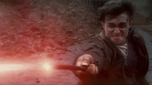 Create meme: Harry Potter and the deathly Hallows part, Harry Potter Expelliarmus, Harry Potter