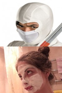 Create meme: balaclava, tosowoong] aqua tok tok co2 mask, mask