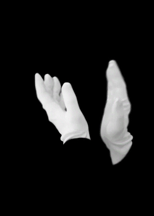 Создать мем: хлопковые перчатки, руки в белых перчатках, рука в белой перчатке