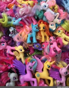 Create meme: lots of pony toys, pony , may little pony collection