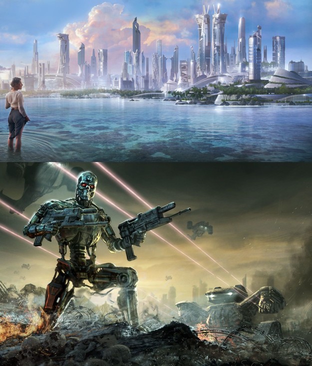 Create meme: skynet terminator robots, combat robot, terminator 