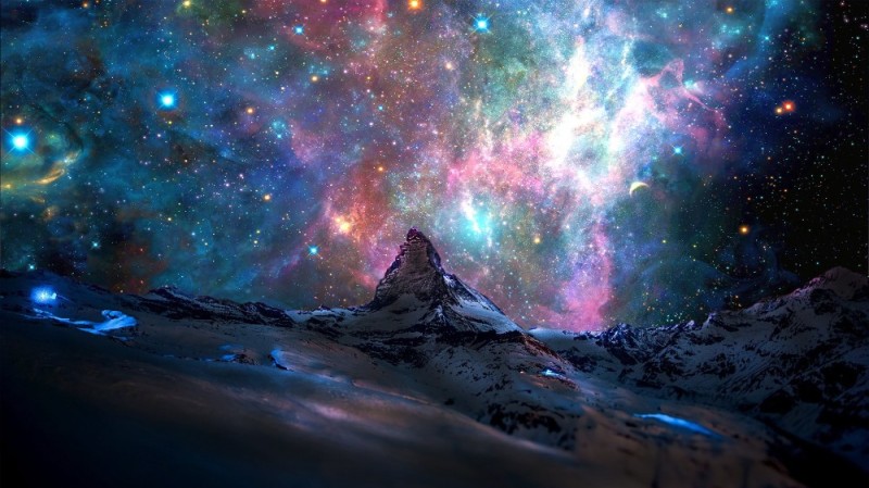 Create meme: cosmic landscapes, the space is beautiful, space 