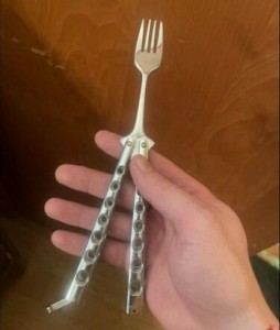 Create meme: fork Cutlery, silver fork, plug